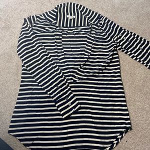 J crew striped shirt